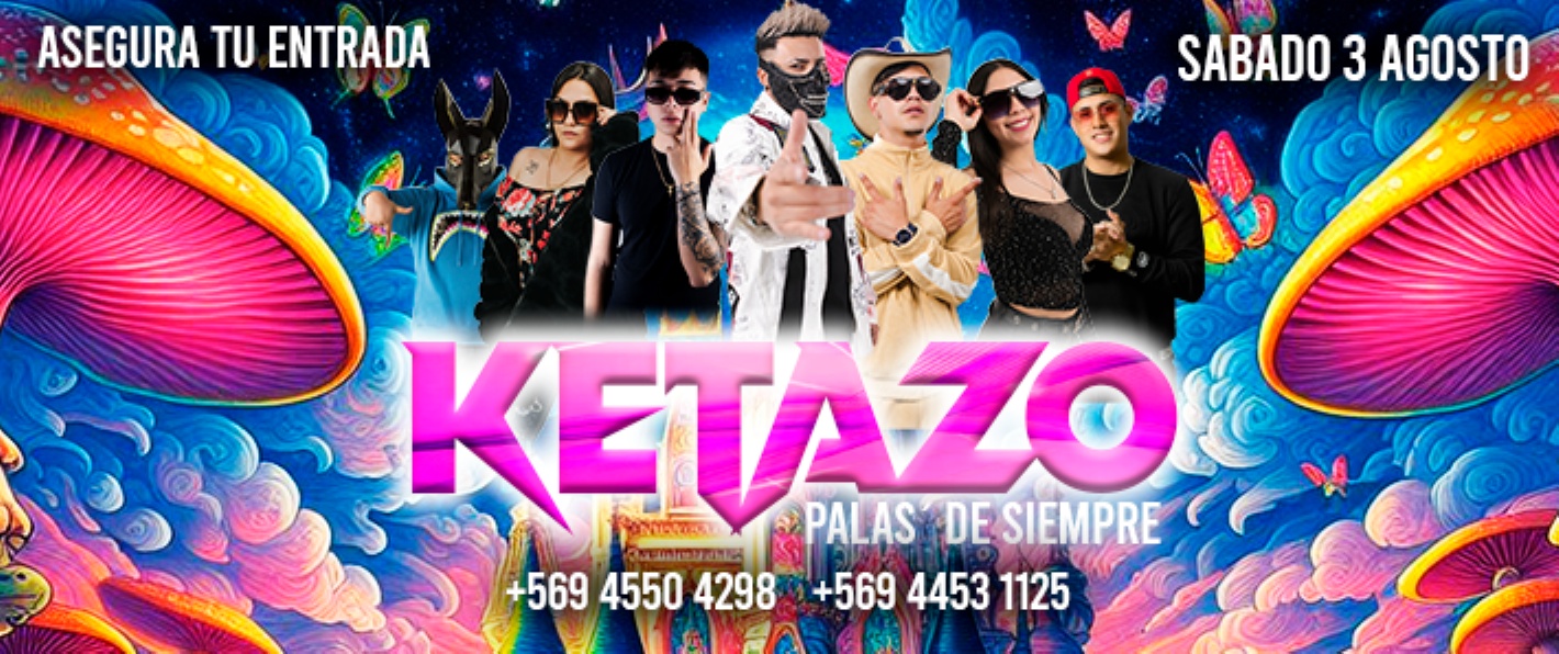 KETAZO EN SALA 68 / SABADO 3 DE AGOSTO